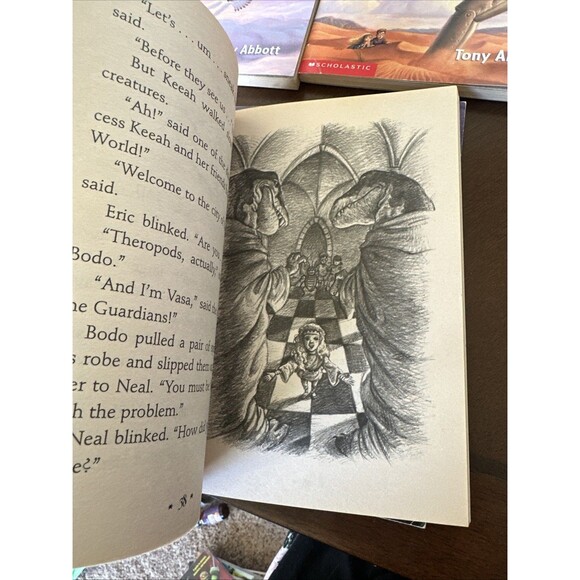 Secrets Of Droon Magic Time Travel Lot 4 PB Chapter Books 3, 4, 6, 9 Abbott - Picture 10 of 10